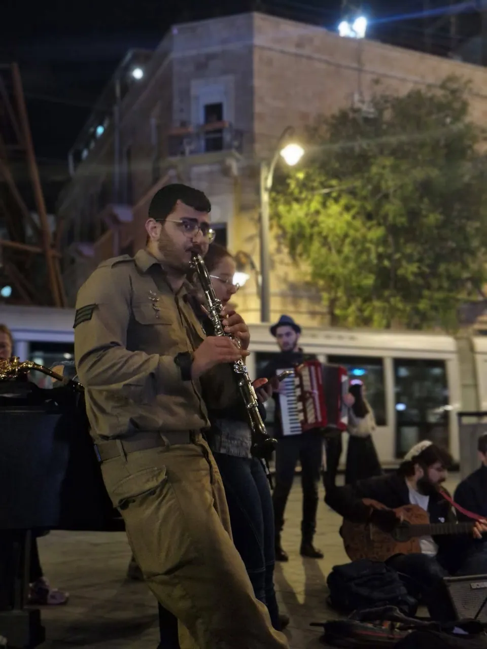 ערב יום הזיכרון בכיכר ציון