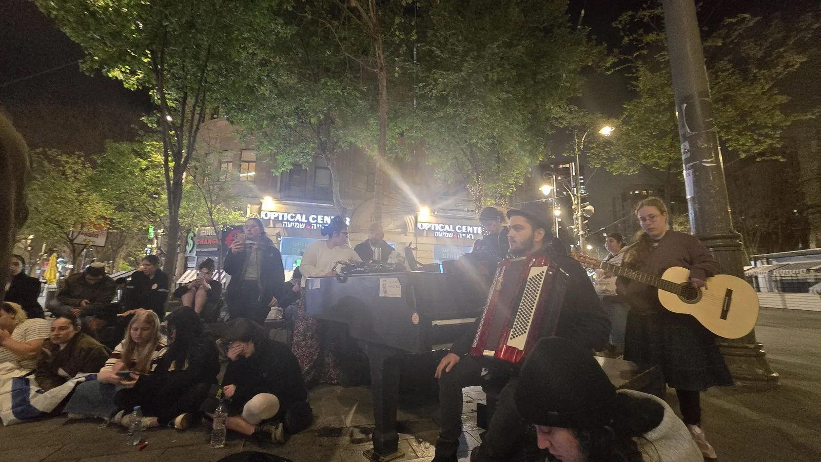 ערב יום הזיכרון בכיכר ציון